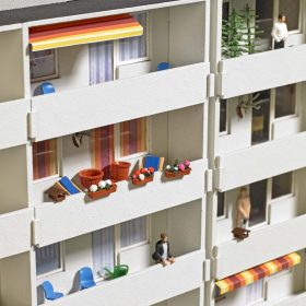 Busch 1836 Kiegészítők erkélyekhez (H0)