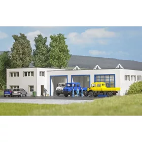 Busch 1966 Járműcsarnok - LC (H0)