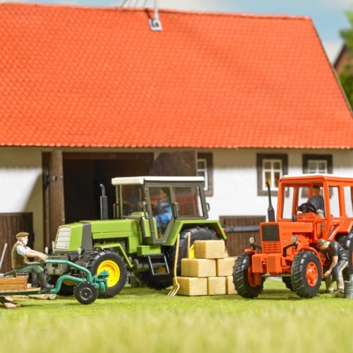 Busch 1996 Figuren-Set: Traktorvezetők (H0)