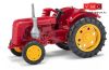 Busch 210004401 Famulus traktor, oldalvágóval, piros (H0)