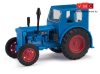 Busch 210006401 Pionier traktor, kék (H0)