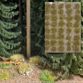 Busch 3554 Fűcsomók kövekkel, 40 db - őszi