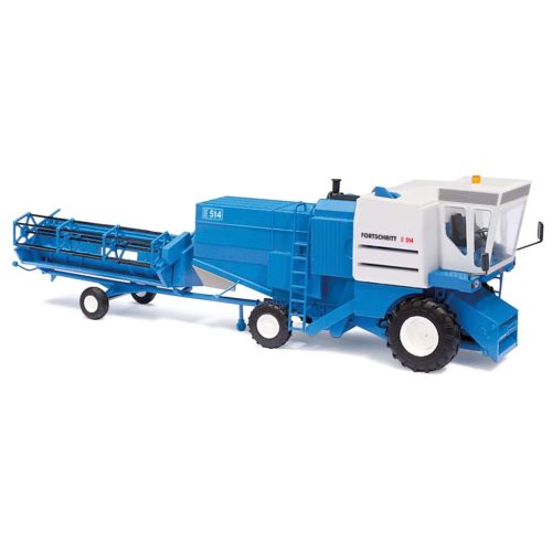 Busch 40183 Fortschritt E514 kombájn, kék (H0)