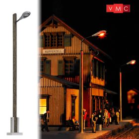 Busch 4134 Lámpa faoszlopon, sárga LED (H0)