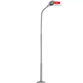   Busch 4155 Lámpa betonoszlopon, ezüst színű lámpafej, fehér LED (H0)