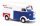 Busch 41932 Citroen H dobozos furgon - sportif (H0)