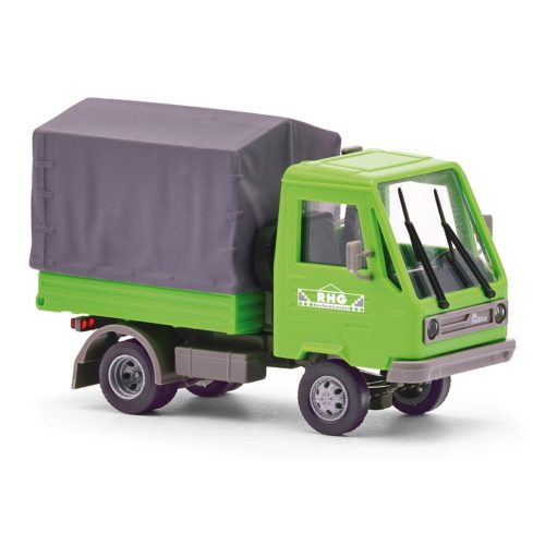 Busch 42252 Multicar M26 platós teherautó, platós/ponyvás - RHG (H0)