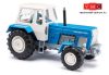 Busch 42855 Fortschritt ZT 303 traktor, kék, parasztasszony vezetővel (H0)