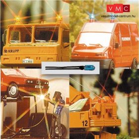 Busch 4293 Izzó vezetékkel (2 db), kék