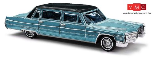Busch 42960 Cadillac 66 Limousine, metál színben - kék (H0)