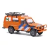 Busch 43518 Toyota Land Cruiser HZJ 78 Reddingsbrigarde Petten, 1985 (H0)