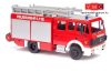 Busch 43810 Mercedes-Benz MK94 1224 (1994) tűzoltóautó, Feuerwehr Chemnitz (H0)