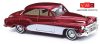 Busch 44722 Buick 1950, metál színben - piros/fehér (H0)