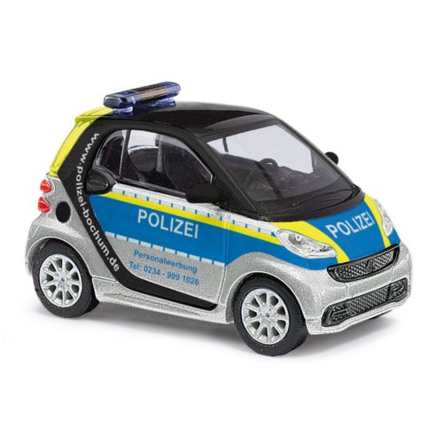 Busch 46183 Smart Fortwo Coupe 12 Polizei Bochum (H0)