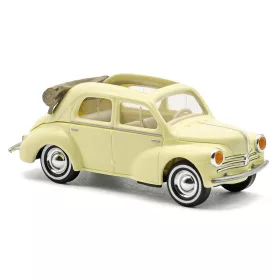 Busch 46576 Renault 4CV Cabriolimousine, sárga (H0)