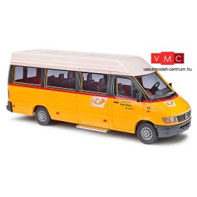 Busch 47845 Mercedes-Benz Sprinter, busz, Post Schweiz (H0)