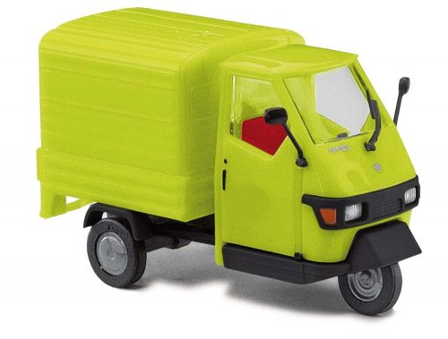 Busch 48441 Piaggio Ape 50, dobozos, sárgászöld (H0)