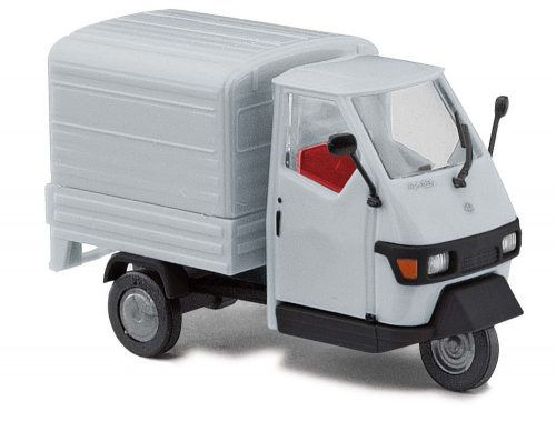 Busch 48442 Piaggio Ape 50, dobozos, szürke (H0)