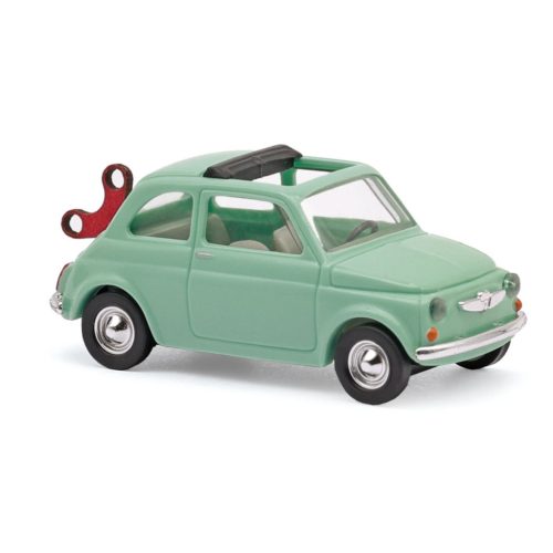 Busch 48736 Fiat 500, nagy felhúzókulccsal (H0)