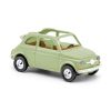 Busch 48781 Fiat 500 Cabriolimousine, zöld (H0)