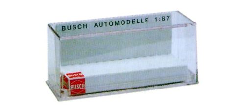 Busch 49970 Műanyag doboz, vitrin - kicsi méret (H0)
