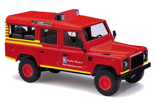 Busch 50327 Land Rover tűzoltó - Betriebsfeuerwehr (H0)