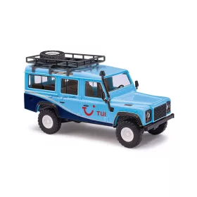   Busch 50334 Land Rover Defender, TUI, tetőcsomagtartóval (H0)