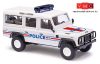Busch 50366 Land Rover Defender, francia rendőrség (H0)