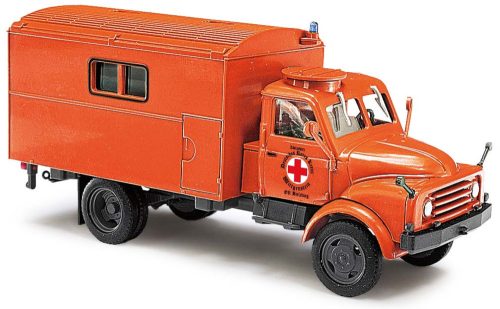 Busch 50814 Hanomag AL 28 MKW mentő, DRK (H0)