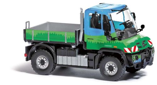 Busch 50931 Unimog U430, platós - Bayrischer Wald (H0)