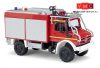 Busch 51053 Unimog U 5023 erdei tűzoltó, bukócsövekkel - Feuerwehr (H0)