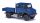 Busch 51082 Unimog 5023 platós teherautó, duplakabinos - kék (H0)