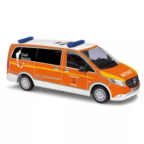   Busch 51182 Mercedes-Benz Vito mentőautó, Notarzt Hameln (H0)