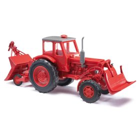 Busch 51357 Belarus MTZ-52 traktor, hátsó táblával (H0)