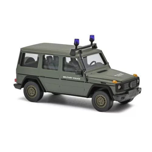 Busch 51444 Mercedes-Benz G-Klasse 90, katonai - Military Police (H0)