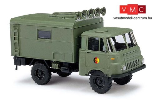 Busch 51654 Robur LO 1800 A katonai teherautó -  NVA (H0)