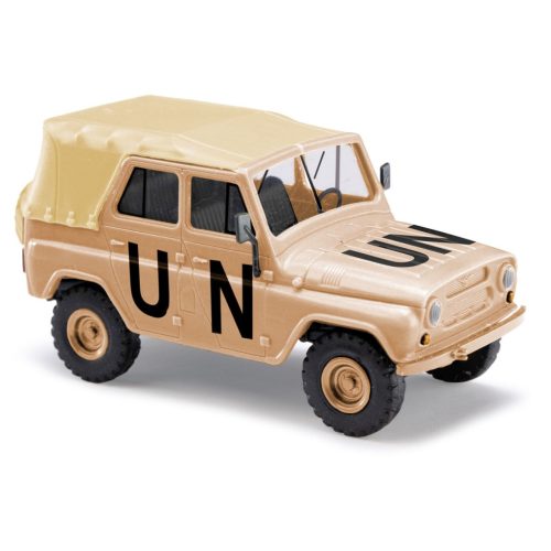 Busch 52123 UAZ 469 katonai terepjáró, UN (H0)