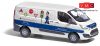 Busch 52415 Ford Transit Custom, Polizei - Verkehrssicherheitsberatung (H0)