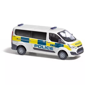   Busch 52433 Ford Transit Custom 2012 rendőrautó, Police - Nagy-Brtiannia (H0)