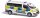 Busch 52433 Ford Transit Custom 2012 rendőrautó, Police - Nagy-Brtiannia (H0)