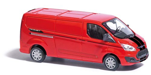 Busch 52440 Ford Transit Custom 2012, dobozos, Rallye (H0)