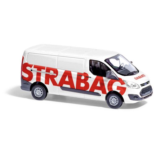 Busch 52442 Ford Transit Custom 2012, dobozos, Strabag (H0)
