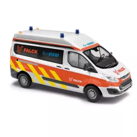 Busch 52515 Ford Transit Custom HD mentőautó, Falck (H0)