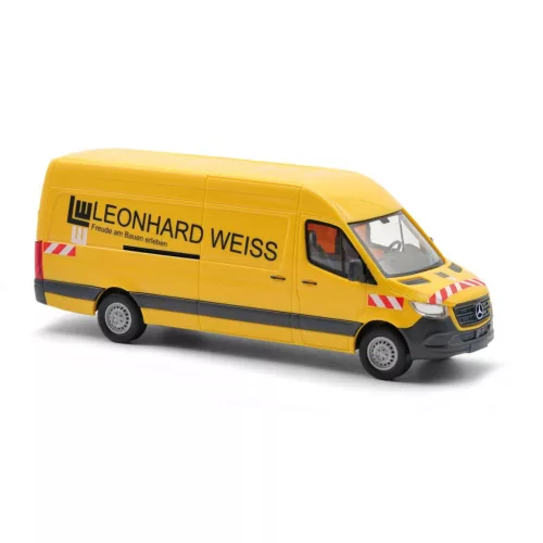 Busch 52641 Mercedes-Benz Sprinter 2018, dobozos - Leonhard Weiss Göppingen (H0)