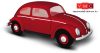Busch 52901 Volkswagen Käfer (bogár) 1952, perec ablakos - piros (H0)
