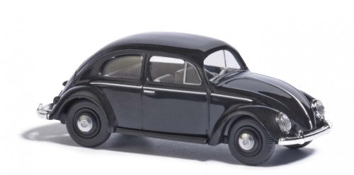Busch 52902 Volkswagen Käfer (bogár) 1952, perec ablakos - fekete (H0)