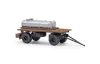 Busch 53021 IFA HW 60 platós pótkocsi, vízszállító tartályokkal (H0)