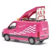 Busch 53471 Mercedes-Benz Sprinter 2018, rövid, rakománykísérő - Glomb 'Think pink!' (H0)