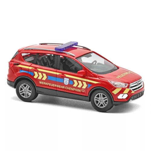 Busch 53535 Ford Kuga 2017, Werkfeuerwehr Chempark (H0)