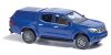 Busch 53705 Nissan Navara, Hard Top - kék (H0)